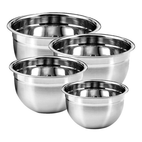 Nova Tigela Mixing Bowl Em Aço Inox Lançamento Ke Home Shopee Brasil