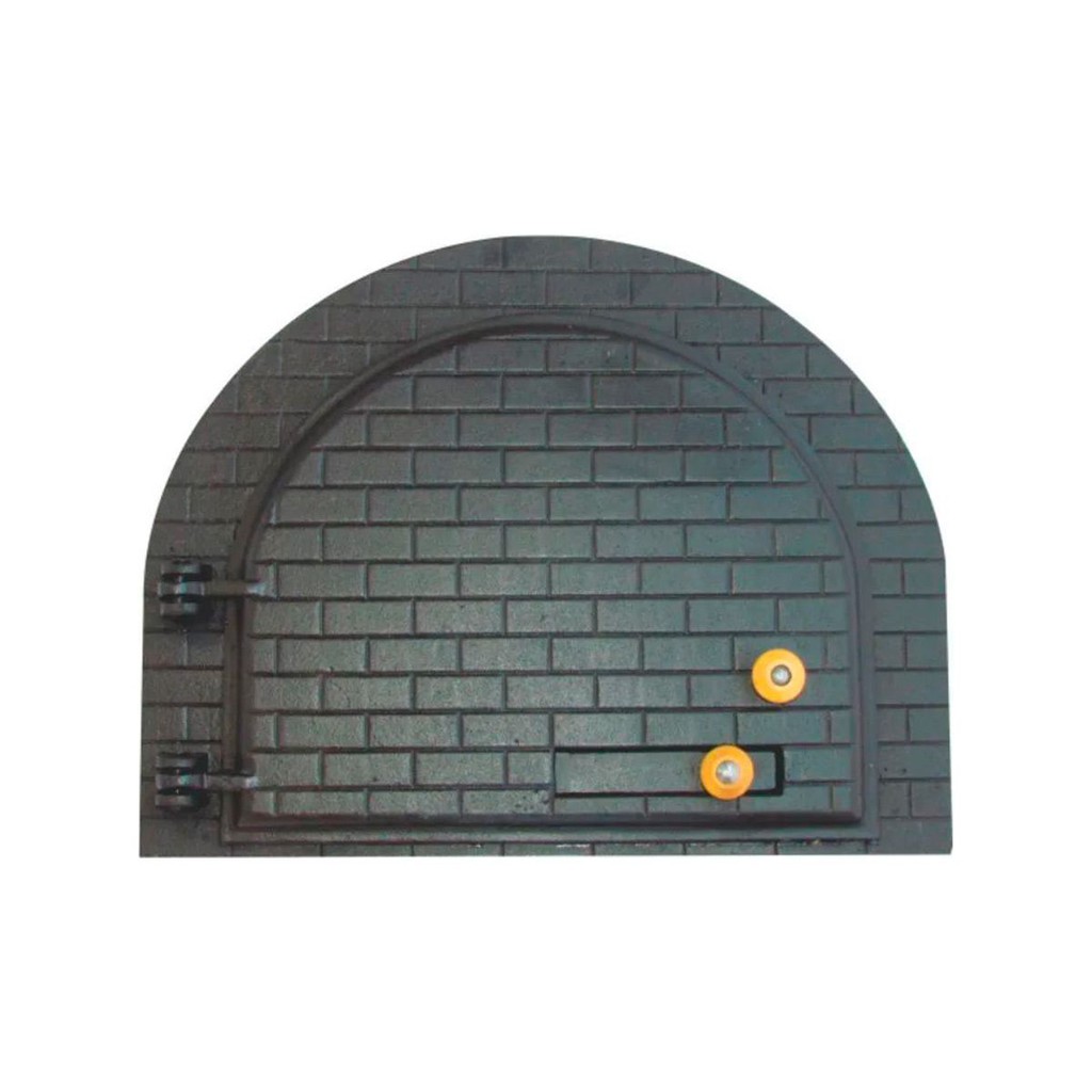 Porta Forno Ferro Fundido Igloo - Tamanho 42x53cm