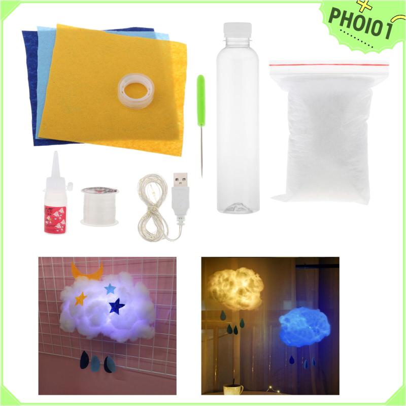 Phoi01 Cloud Ceiling Lights For Bedroom Easy To Make Diy Led Cloud Light Kit Ceiling Light Cloud Decor For Home Party Shopee Brasil