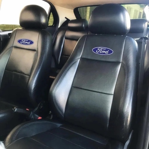 Capa Banco Carro 100% Couro Ford Ford Verona Versailles Ka