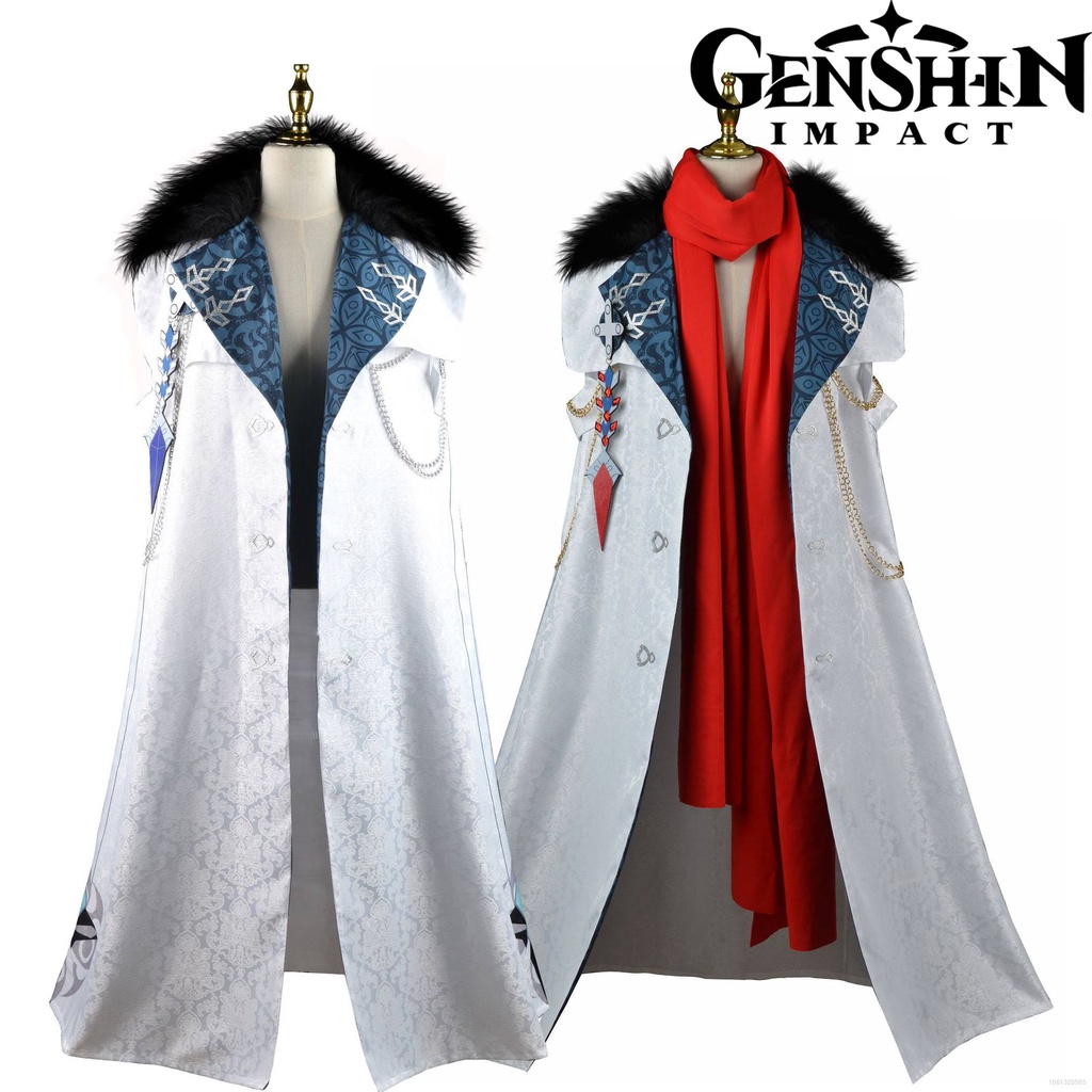 Genshin Impact Scaramouche Cosplay Outfit Jogo De Roupa Anime Fantasia  Festa De Carnaval Conjunto Completo - Escorrega o Preço