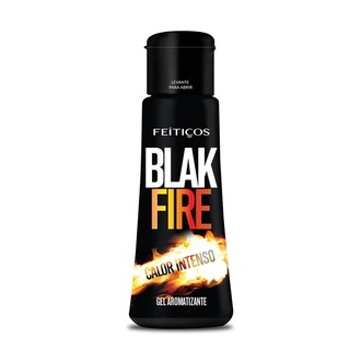 Gel Comestível Para Sexo Oral Que Esquenta Black Fire Calor