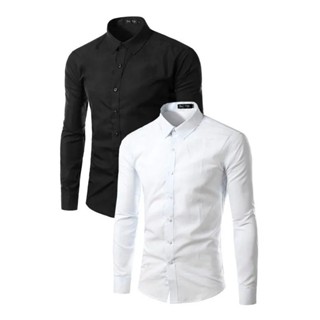 Camisa Social Executiva Slim - Kit 2 Unidades SUPER OFERTA! em Oferta na Shopee
