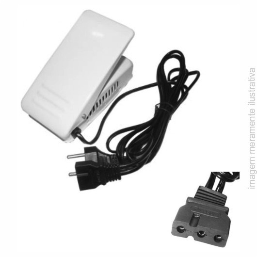 PEDAL REOSTATO CONTROLADOR DO MOTOR CHINES IMPORTADO FERRO 220V