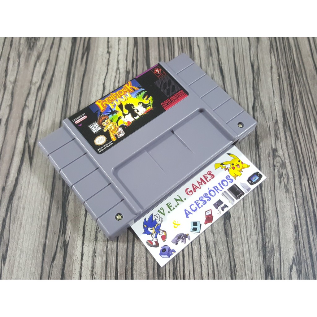 PREHISTORIK MAN P/ SUPER NINTENDO + GARANTIA!!!!!!