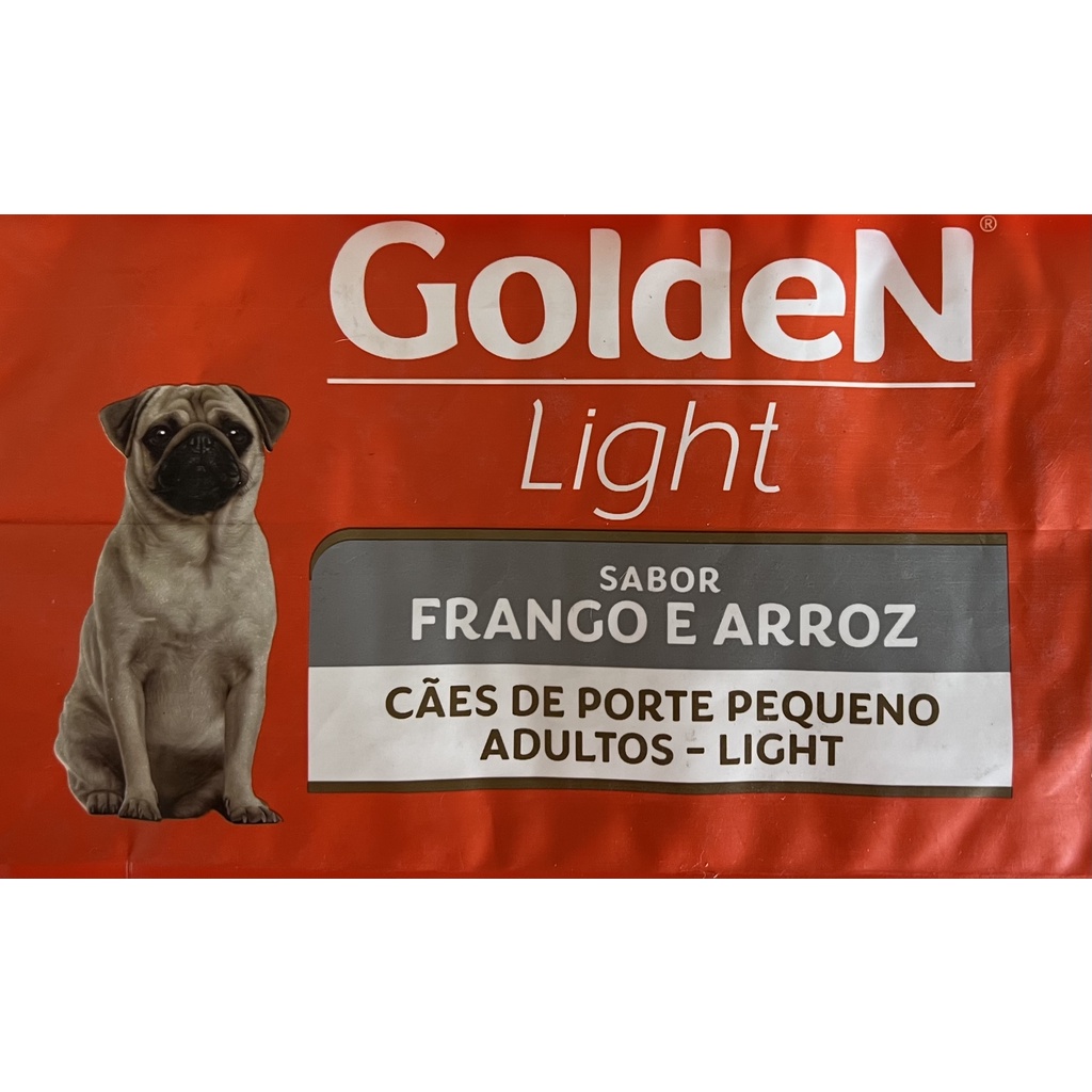Ração Golden Light para Cães Adultos Raças Pequenas Sabor Frango e