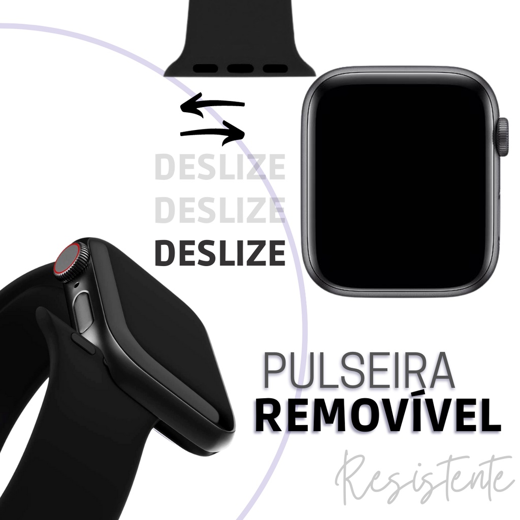 Relógio Inteligente Smartwatch Serie 10 Tela 45mm Com Película Feminino Masculino - Fere Fit — foto 7