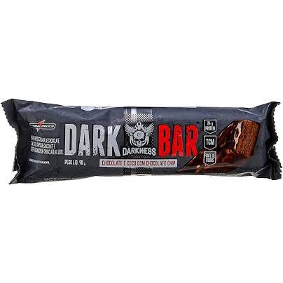 Barra de Proteína Whey Bar Darknees Sabor Chocolate ao Leite 90g Unidade - Integralmédica - Saborosa e Nutritiva