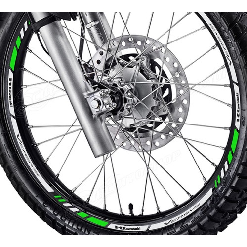 Friso Adesivo Refletivo M6 Roda Moto Kawasaki Versys X 300