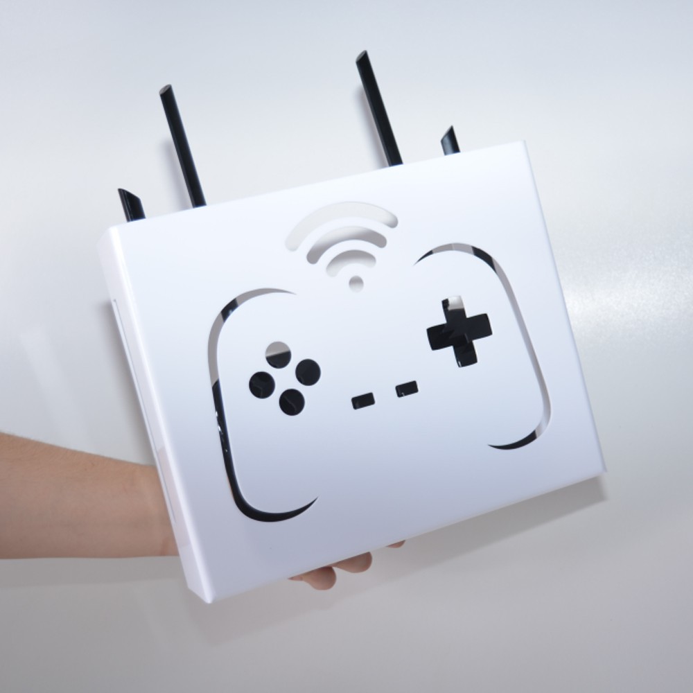 Suporte Para Roteador Wireless Organizador Wifi Decorativo