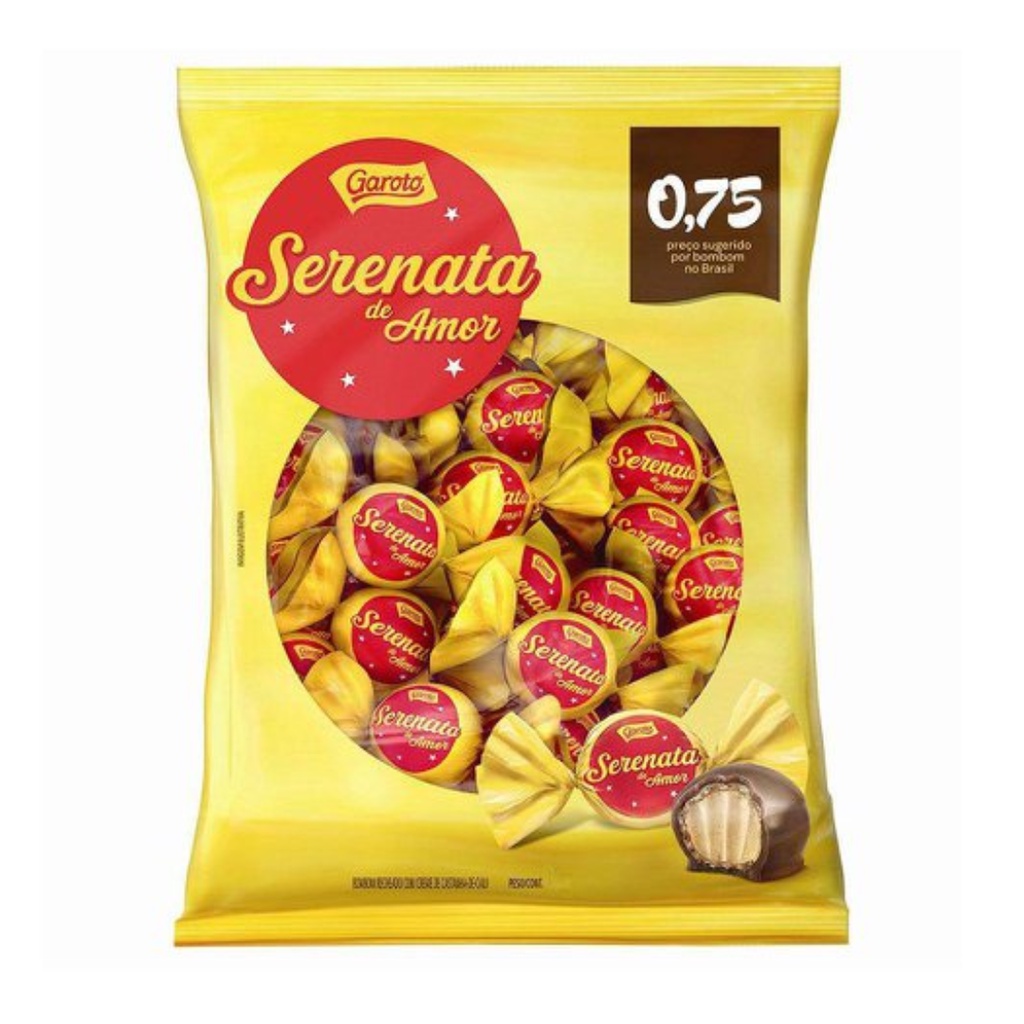 Bombom Garoto Serenata de Amor 825 gr / Sonho de Valsa / Ouro Branco
