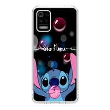 Capa de Celular Capinha LG K52 Personalizada - Stitch Nome 2