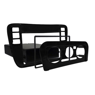 Moldura Expex 2 Din Up 2014 a 2017 Preta Epx 320 em Oferta na Shopee