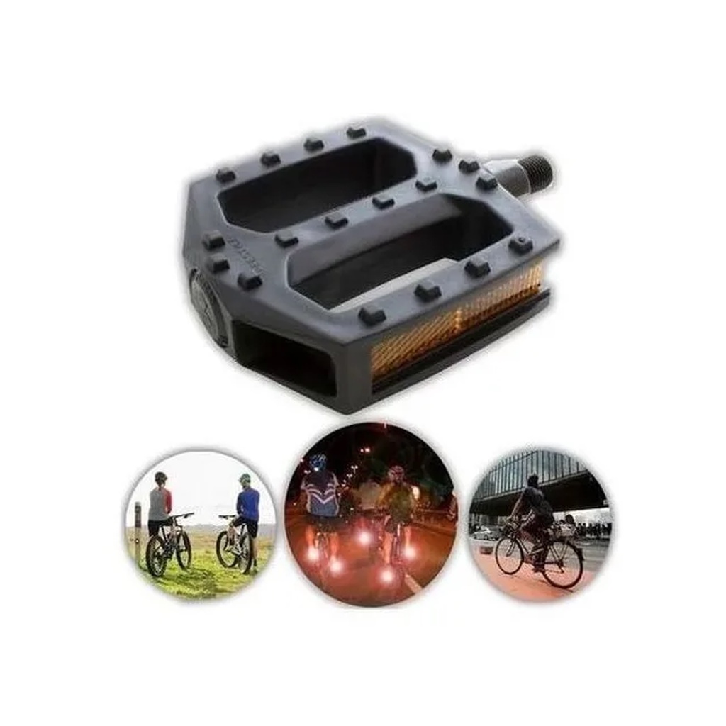 Pedal Freestyle PP 1/2 c/ Refletor para Bicicleta