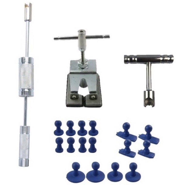 Kit Martelinho de Ouro com 3 Tipos de Repuxadeira - Hat Trick - com ventosas de Nylon