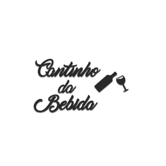 Cantinho da bebida MDF decoração para cozinha, decoração para casa, item de decoração de casa