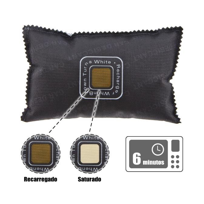 Silica Gel 1 X 400g Sache Desumidificador Anti-mofo Saquinho Reutilizavel, Dessecante melhor que Cloreto de Calcio para Guarda Roupas, Automoveis, Cameras Fotograficas