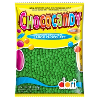Confeitos de Chocolate Chococandy Verde 350g - Dori
