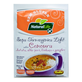 Kit De 12 Sopas Termogênicas Cenoura 20g