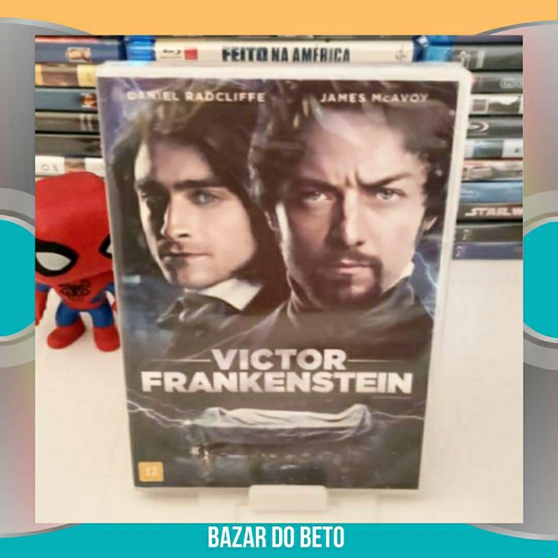 DVD Filme Victor Frankenstein (Lacrado) (LEIA A DESCRIÇÃO)50min / * Fantasia, Aventura Elenco: Daniel Radcliffe, James McAvoy, Jessica Brown Findlay