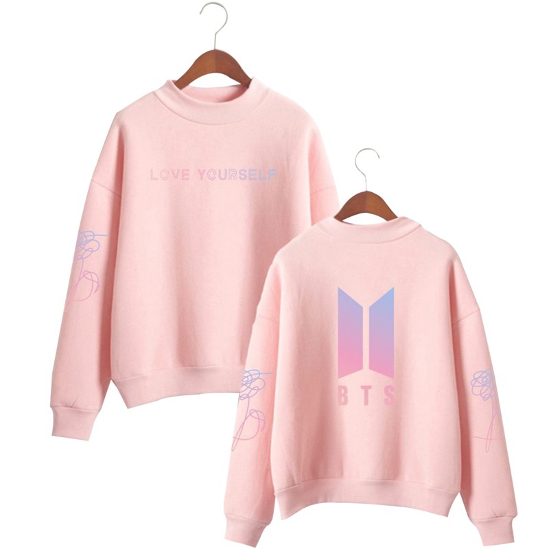 blusa do bts rosa