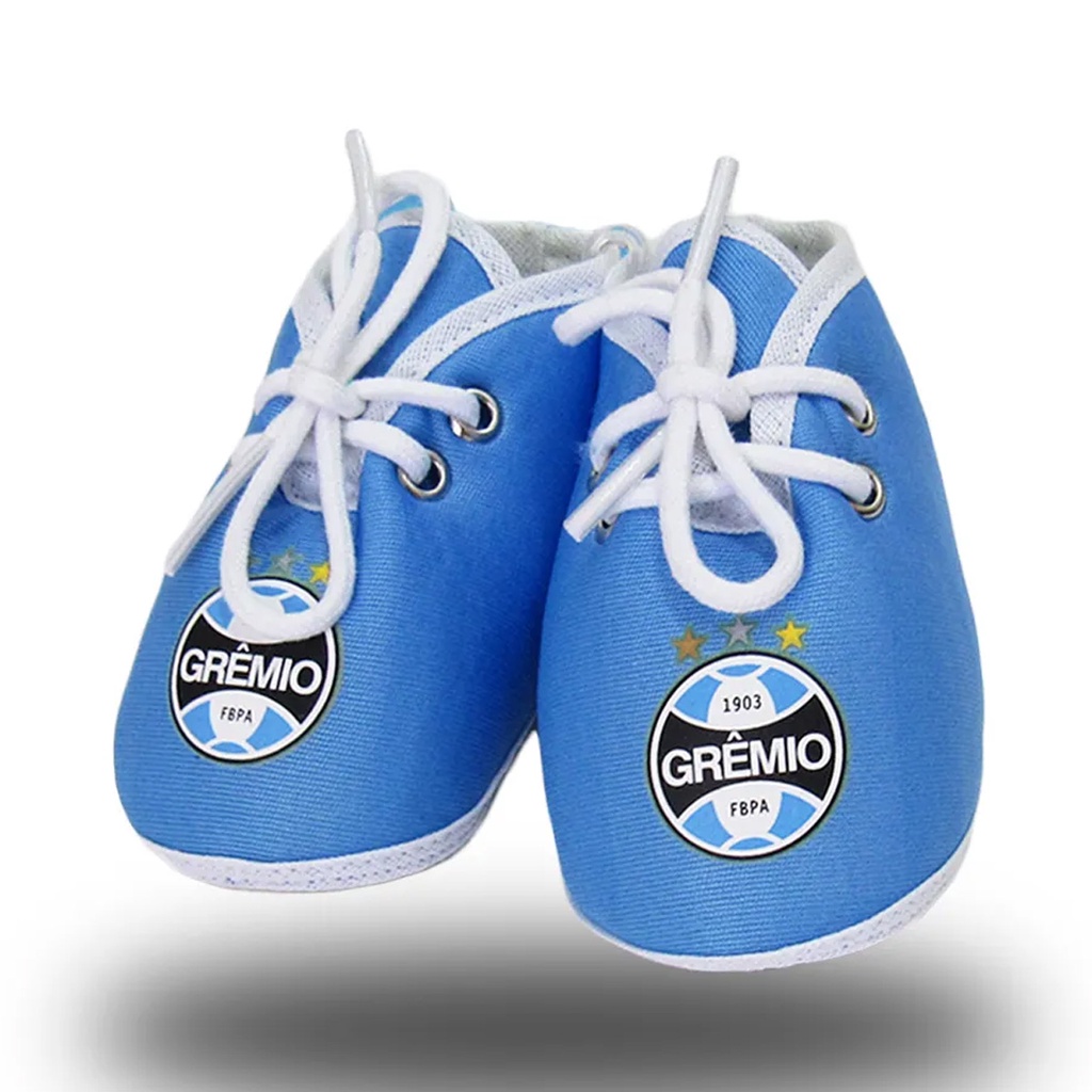 Chuteira Bebe Gremio Oficial Revedor Infantil