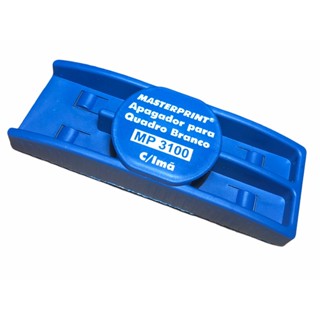 Apagador Para Quadro Branco Com Imã e Suporte Para 2 Marcadores Masterprint em Oferta na Shopee