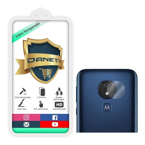 Película Vidro Para Lente Câmera Motorola Moto G7 Play 5.7 