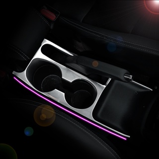 Para Nissan Kicks 2017-2021 LHD Car Water Cup Decoração Tampa Da Guarnição Do Freio De Mão Painel Adesivos De Aço Inoxidável Acc . em Oferta na Shopee