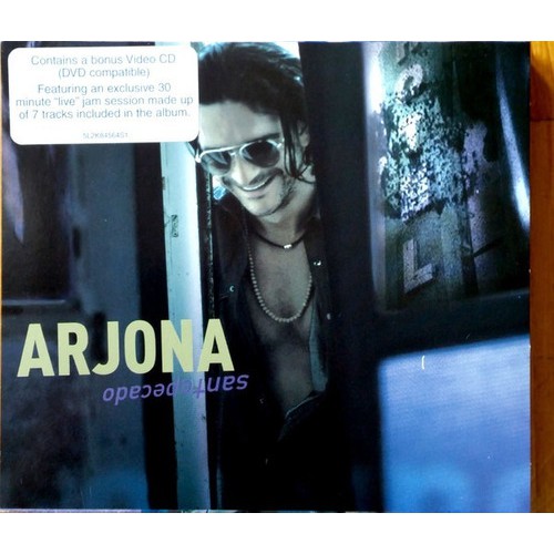 Cd + Dvd  Ricardo Arjona  Santo Pecado Imp