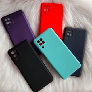 Capa Capinha Silicone Aveludada Samsung Galaxy A12 / M12