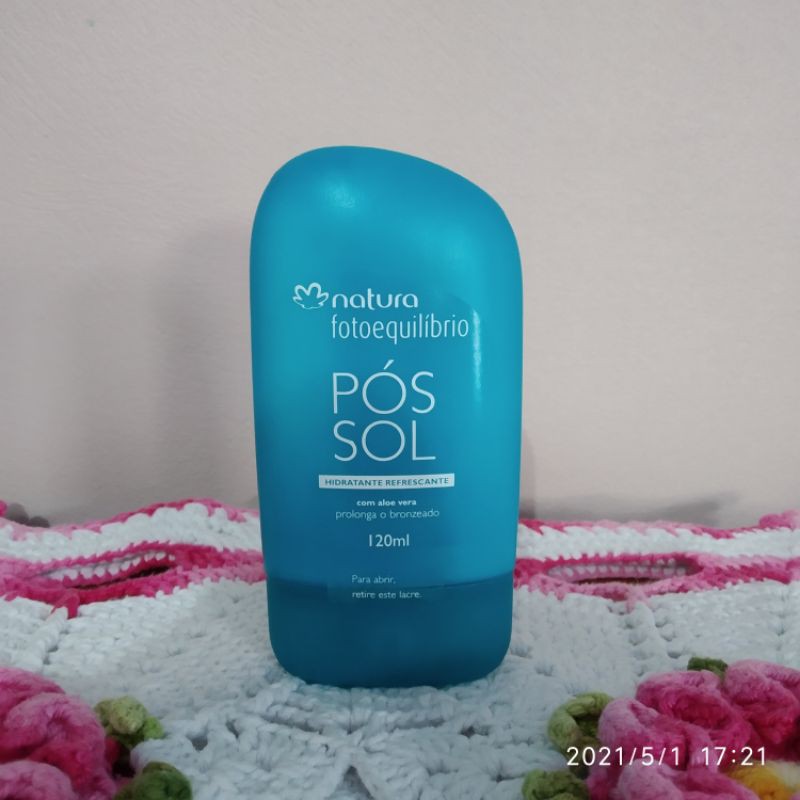 Pós sol Natura com aloe vera! | Shopee Brasil