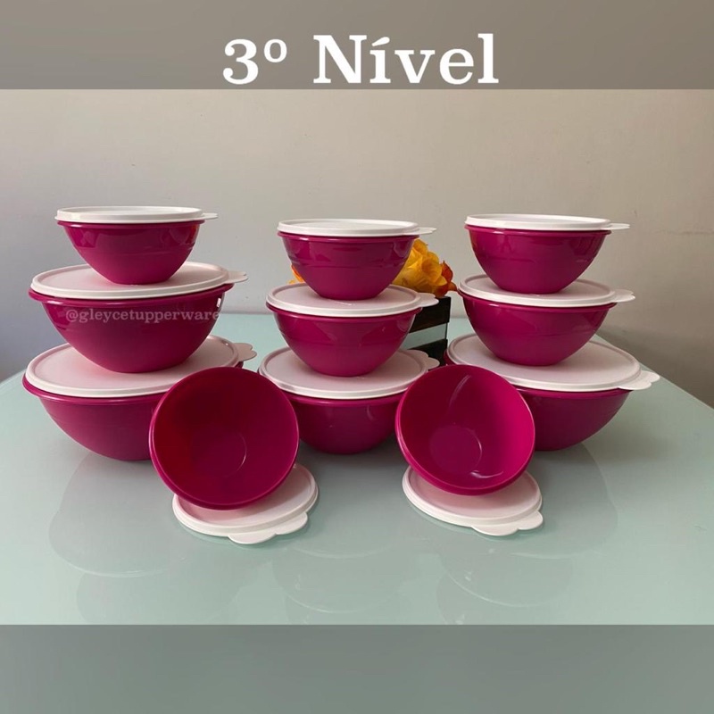 kit pda tigela maravilhosa Tupperware