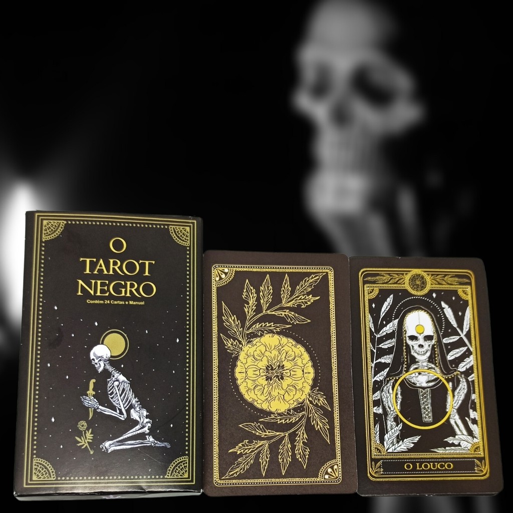 Baralho Tarot Tarô De Marselha Original 78 Cartas Plastificadas e Manual  Colorido - Escorrega o Preço