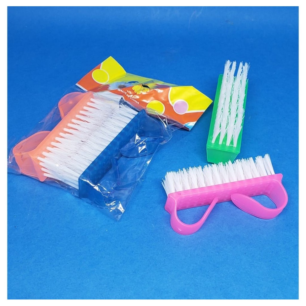 Kit 02 escovinhas de Unha - Escovinha de Limpeza - Escova manicure