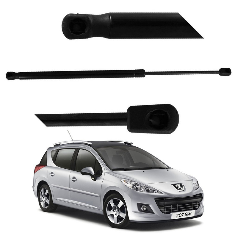 Par Amortecedor Tampa Traseira Porta Malas Peugeot 206 207 Sw em Oferta na Shopee