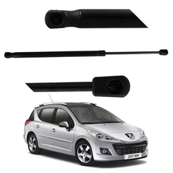 Par Amortecedor Tampa Traseira Porta Malas Peugeot 206 207 Sw
