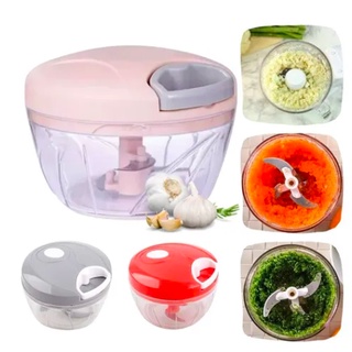 Mini Processador de Alimento Manual com 3 Lâminas 1 Un KL10014