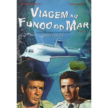 DVD Viagem ao Fundo do Mar Vol. 1 - Novo Original Lacrado Internacional Série Ficção Científica