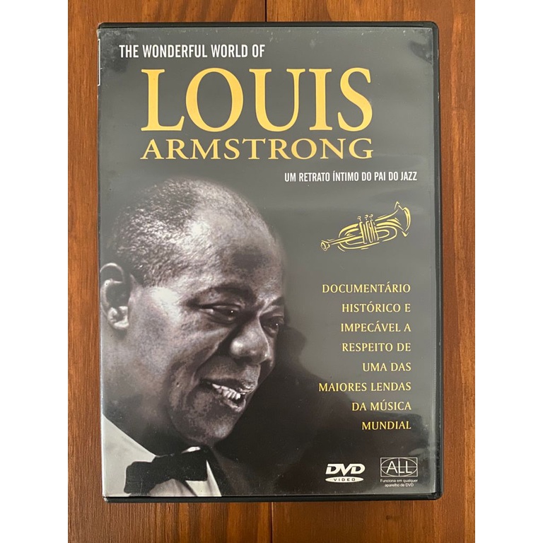 DVD Louis Armstrong - Um Retrato Intimo Do Pai Do Jazz