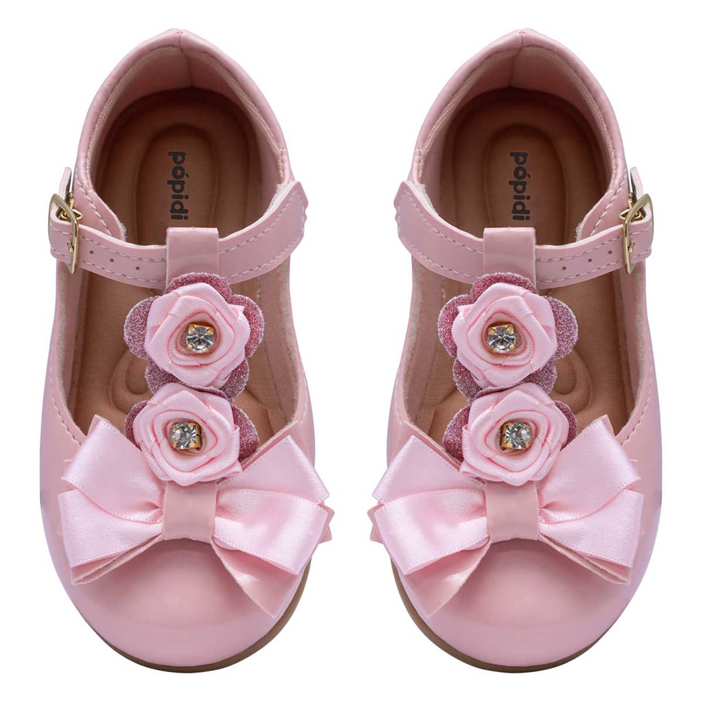 Sapatilha Menina Boneca Infantil Feminina Bico Redondo 21.19