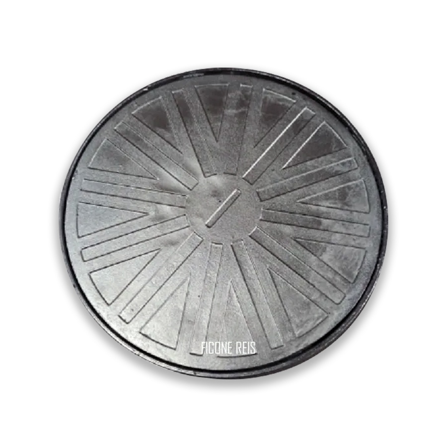 Tampa De Inspeção 100 Mm Em Alumínio