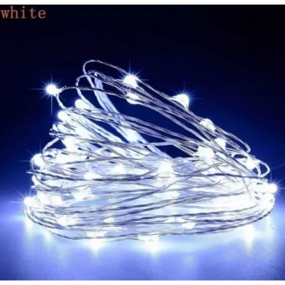 FIO de Led Fio de Fada 10 METROS Cordão de Luzes e FESTA Luzes de Decoração