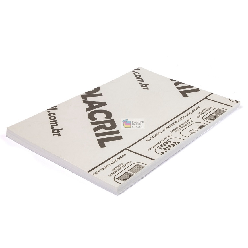 Offset Sulfite Adesivo prod. com Colacril Formato A3 - 50 Folhas em Oferta na Shopee