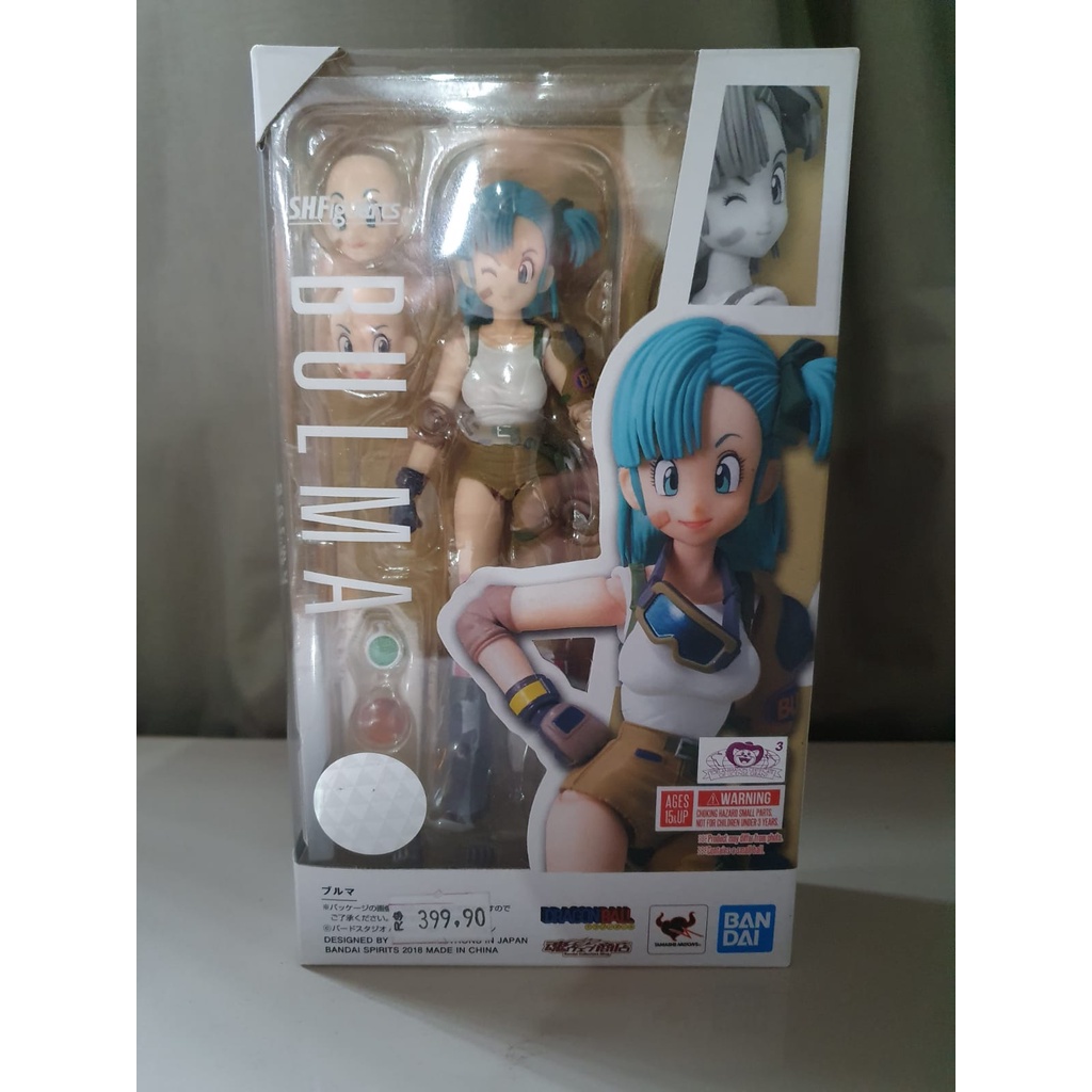 Dragon Ball Bulma Sh Figuarts Bandai Original Lacrado Shopee Brasil 