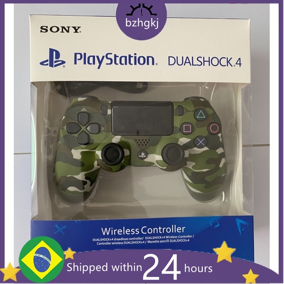 Controle PS4 Sem Fio Original Sony Playstation 4 Dualshock 4 - Preto 