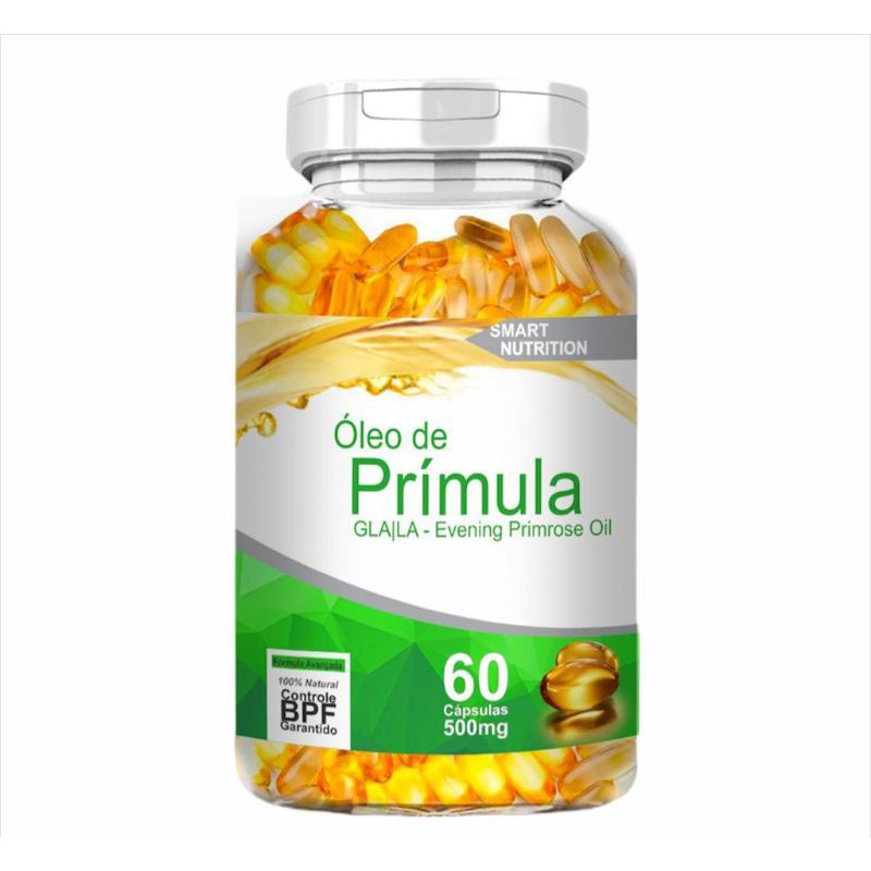 Óleo de Prímula - 60 cápsulas 500 mg - Produto Natural - 4Elementos