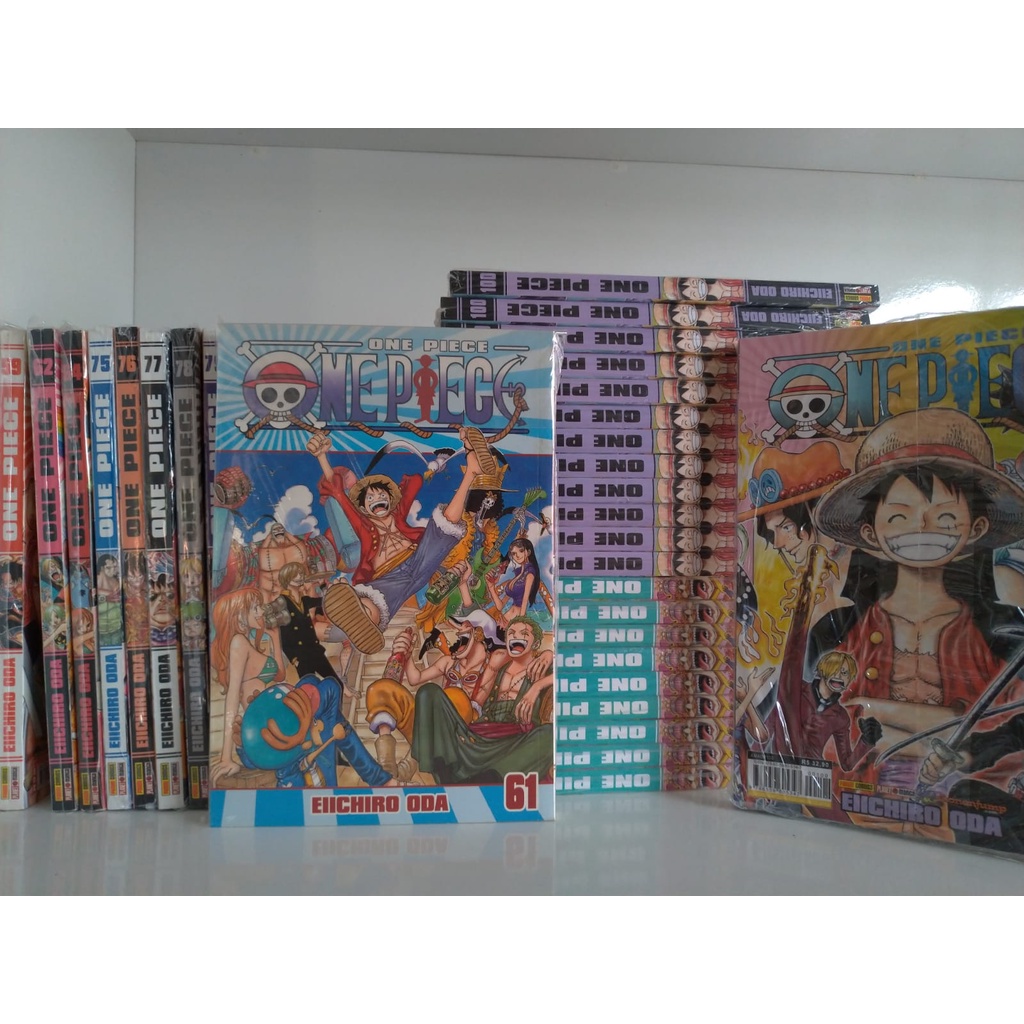 Manga One Piece 61 Pra Cima Volumes Avulsos Manga One Piece Volumes Diversos Panini Do 61 Ao Lancamento Complete Sua Colecao 61 62 64 75 76 77 78 84 85 86 87 93 96 100 101 Shopee Brasil