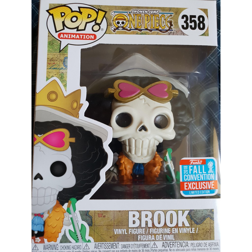 Funko Pop Brook 358 One Piece Exclusivo 