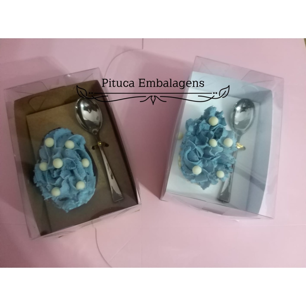 10 Caixas para Ovo de Colher  50g (Páscoa) em Oferta na Shopee
